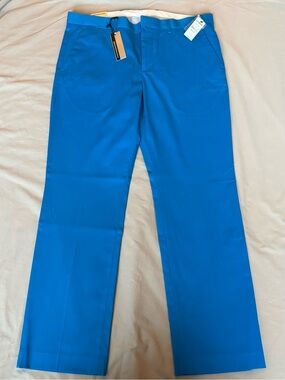 Express Men's Photographer Slim Fit Pants - bright blue W34L30